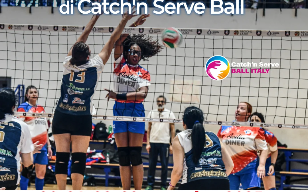 Campionato Nazionale AiCS di Catch’n Serve Ball – scopri la tshirt ufficiale dell’evento!